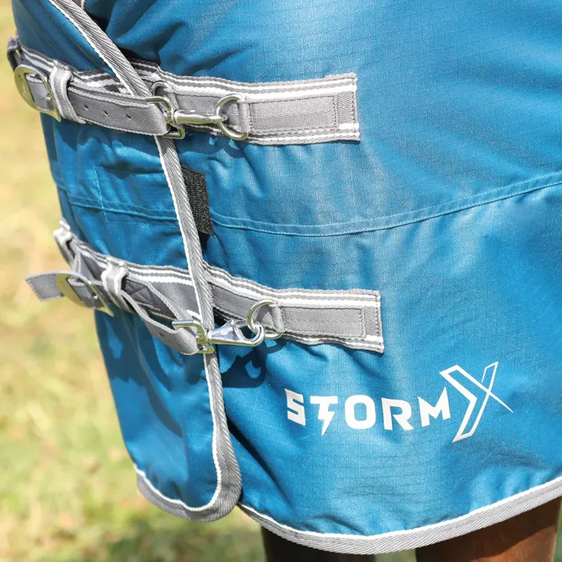 StormX Empra 50 Turnout Rug in Teal-2