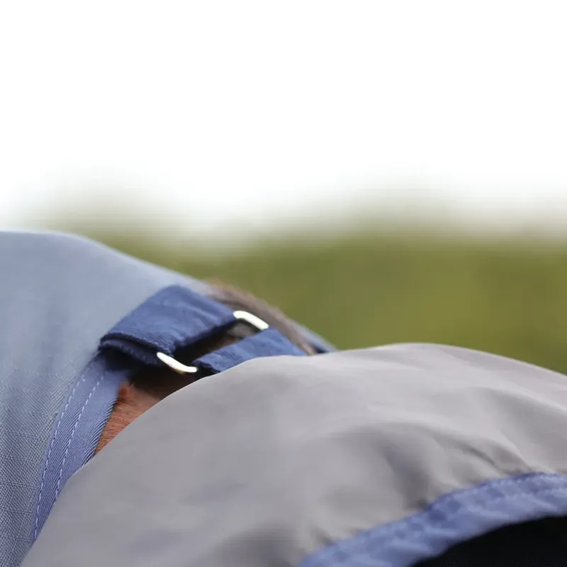 StormX Empra Aqua Shield Fly Rug - - Navy/Silver-2