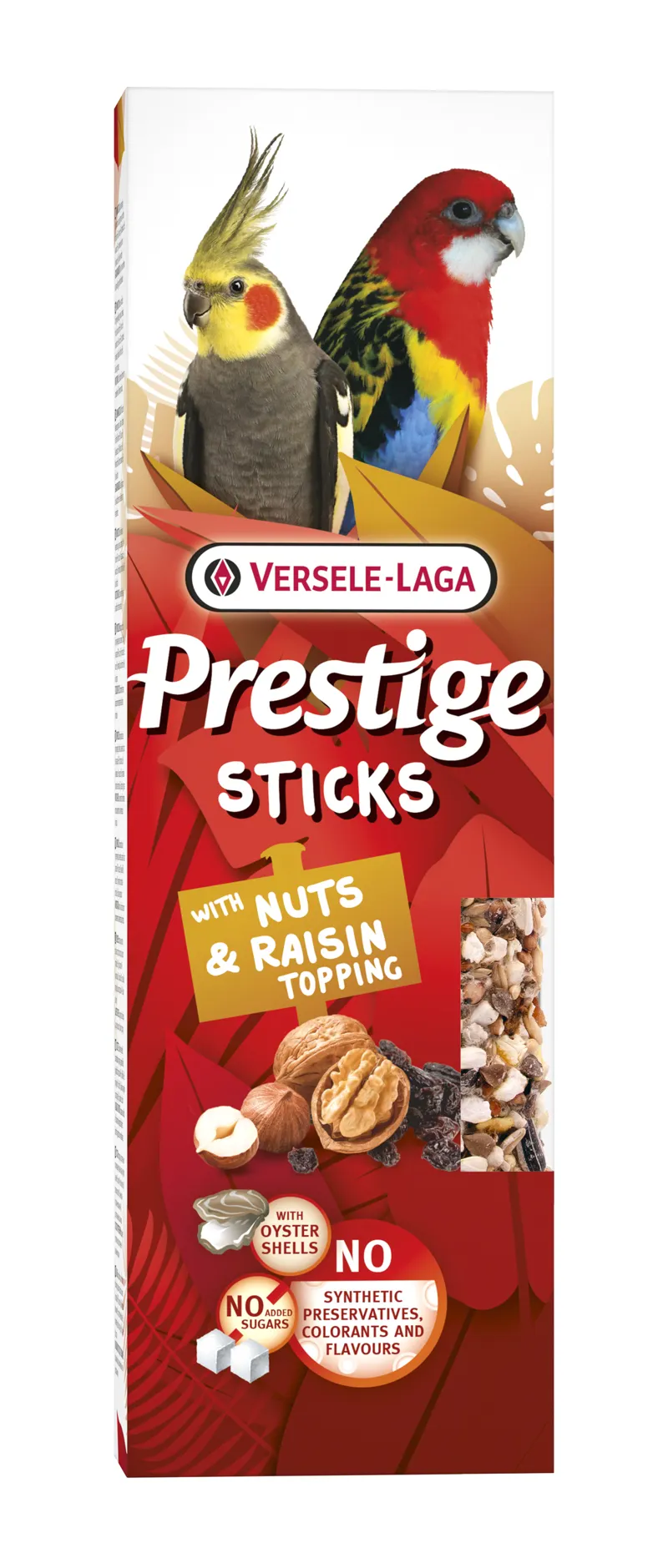 VL Stick Big Parakeet Nuts&Raisin 8x140g