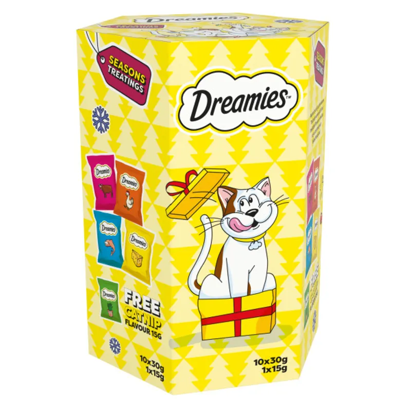 Dreamies Xmas Cat Gift Box 3x315g
