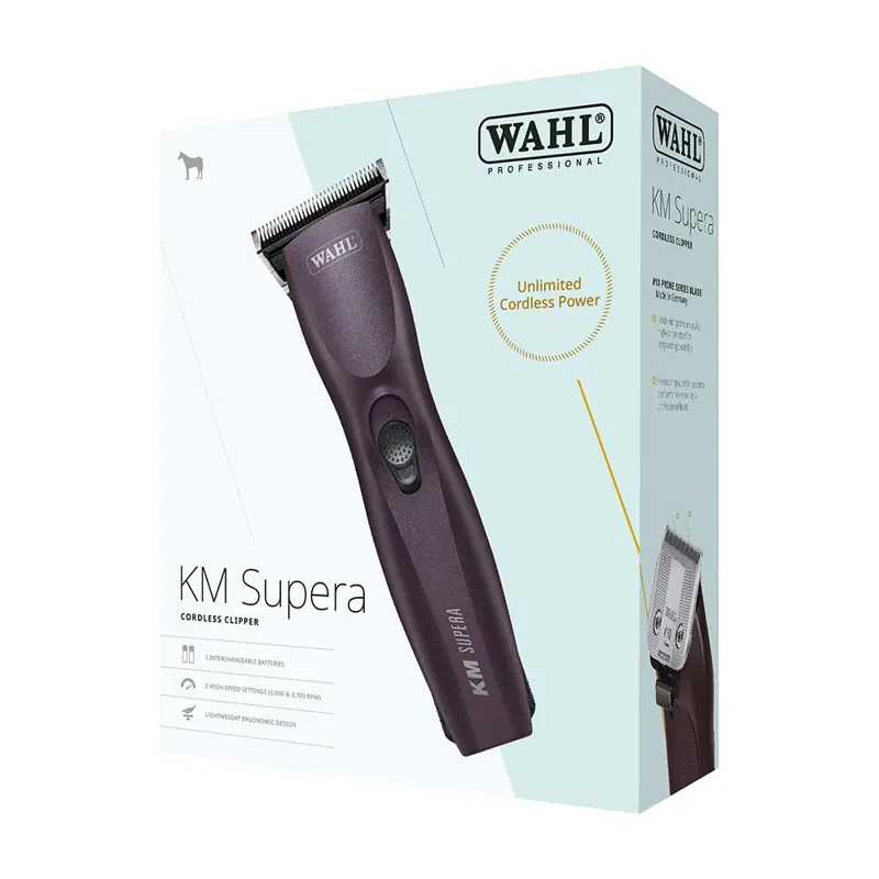 Wahl KM Supera Equine Clipper - Burgundy
