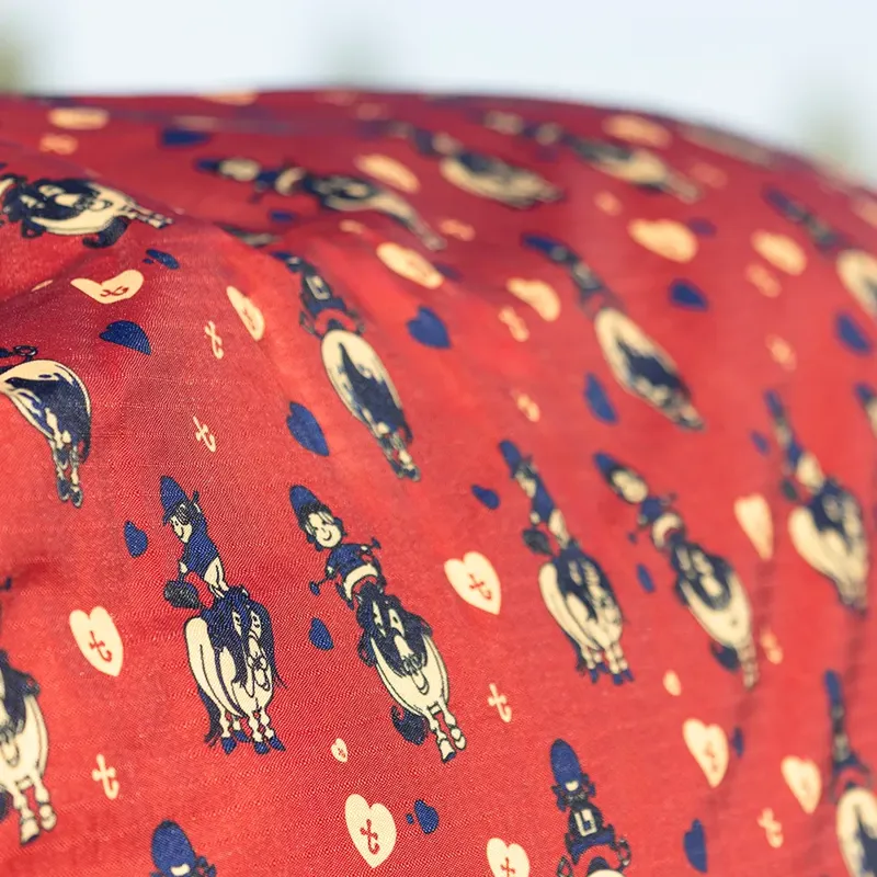 StormX Original 50 Turnout Rug All Rounder Red and Pink-2