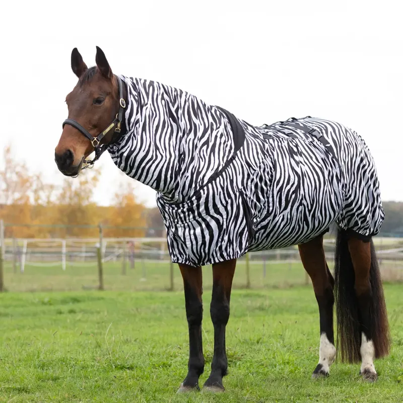 StormX Original Sweet Itch Zebra Rug - - Black/White-1