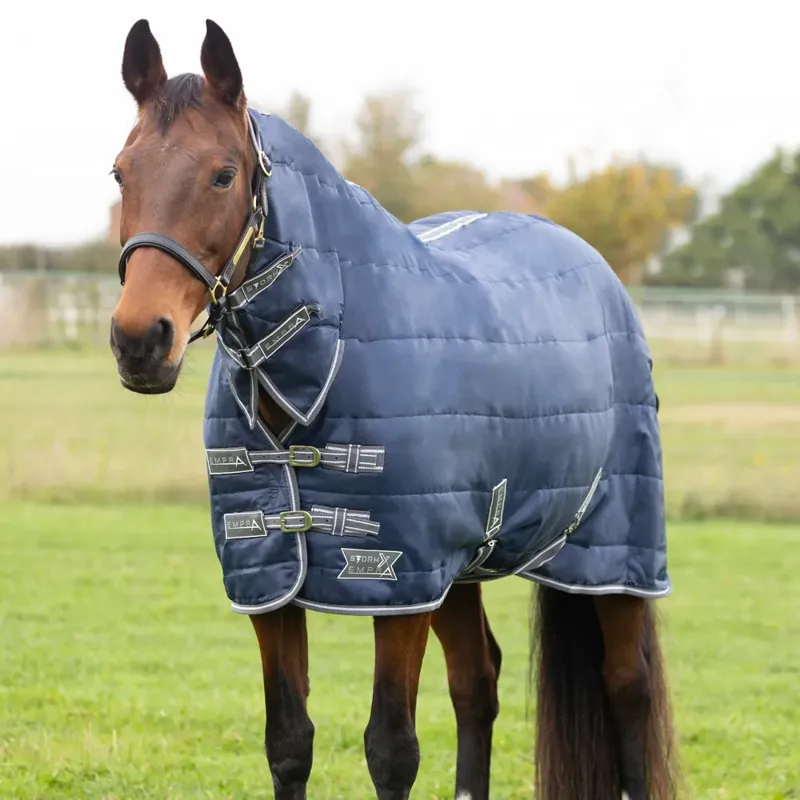 StormX Empra 100 Combi Stable Rug - - Navy-1