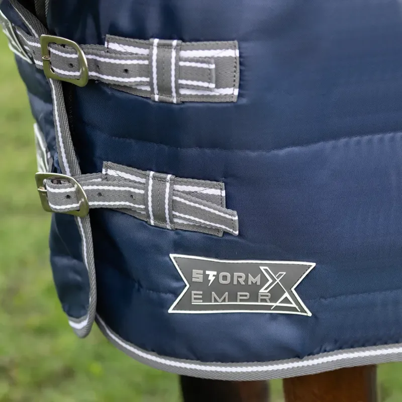 StormX Empra 100 Combi Stable Rug - - Navy-3