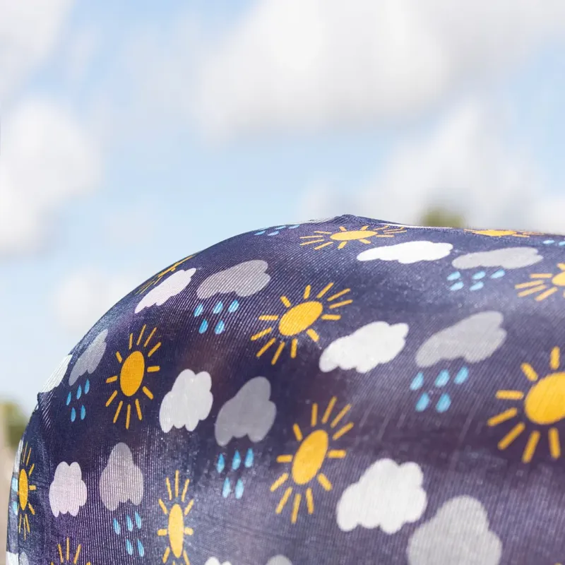 StormX Original Come Rain Or Shine Combi Fly Rug - - Navy/Blue/Yellow-2