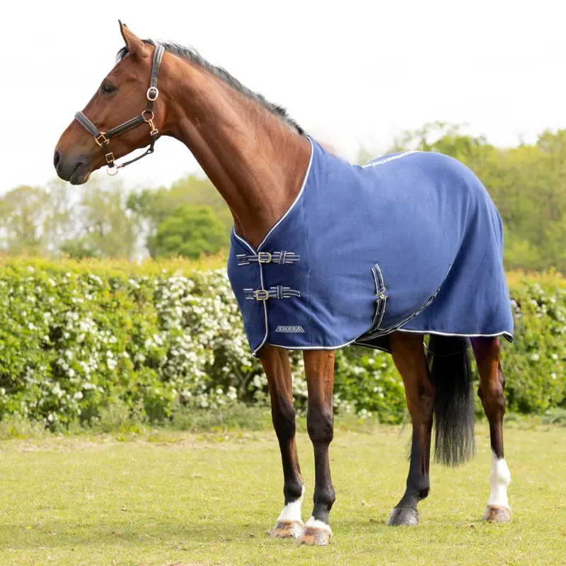 StormX Empra Opulence Fleece Rug - - Navy/Teal-1