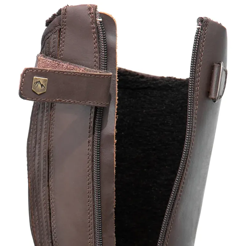 Hy Equestrian Londonderry Winter Country Riding Boots in Dark Brown-5