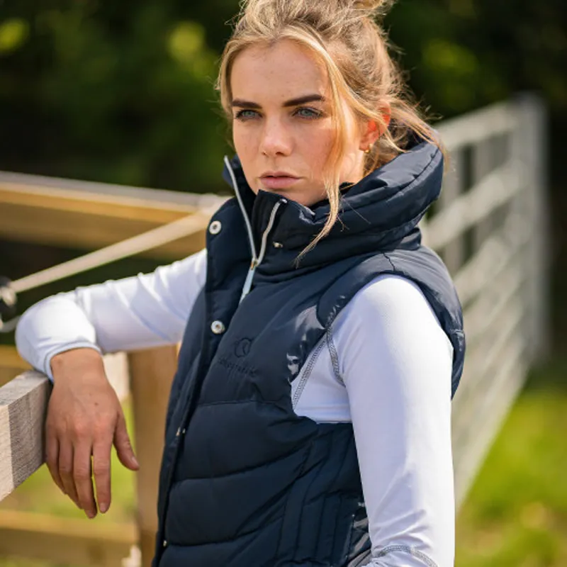 Coldstream Kimmerston Quilted Gilet in Navy-1