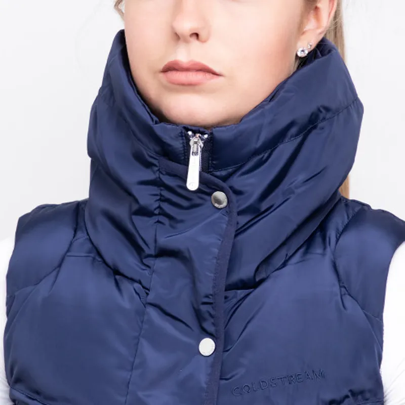 Coldstream Kimmerston Quilted Gilet in Navy-4
