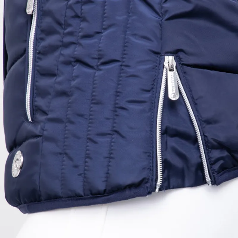 Coldstream Kimmerston Quilted Gilet in Navy-6