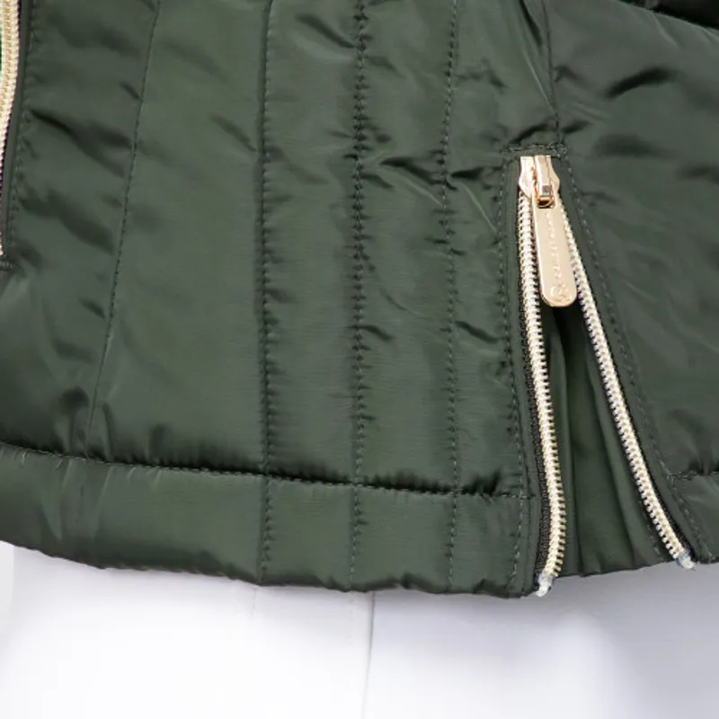 Coldstream Cornhill Quilted Coat in Fern Green-6