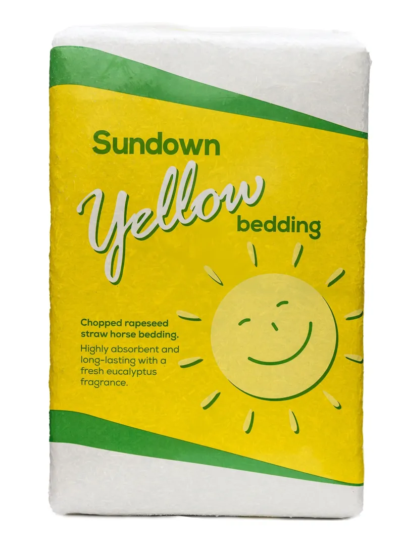 Sundown Yellow Rape Straw Bedding 19kg