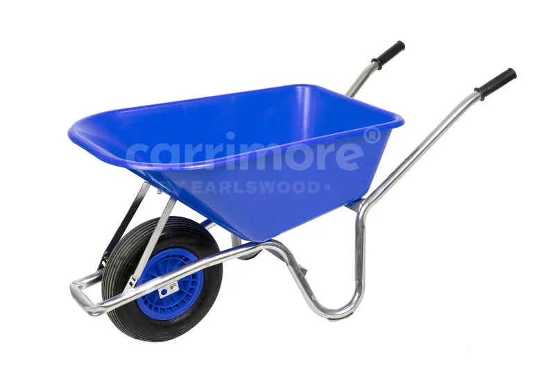 Carrimore Stable Wheelbarrow - Blue 120L