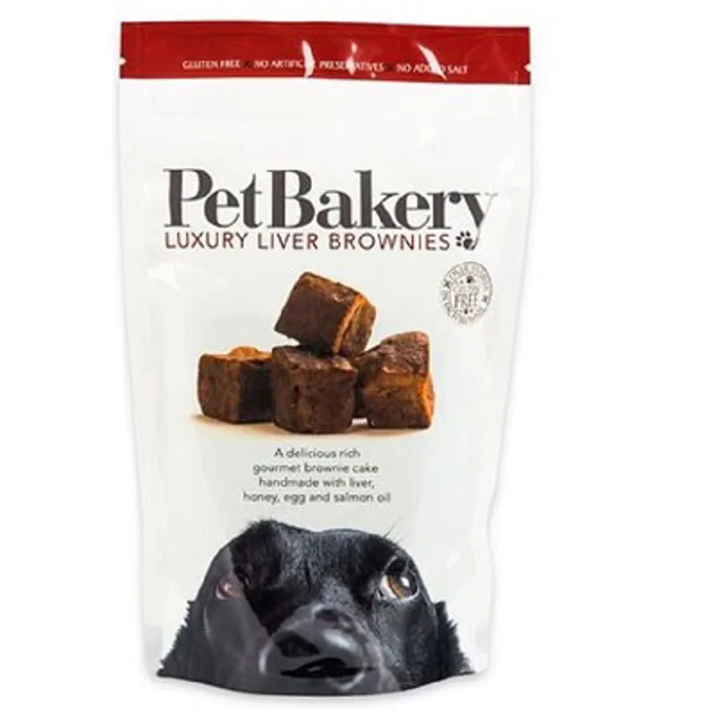 Pet Bakery Luxury Liver Brownies 190gx6