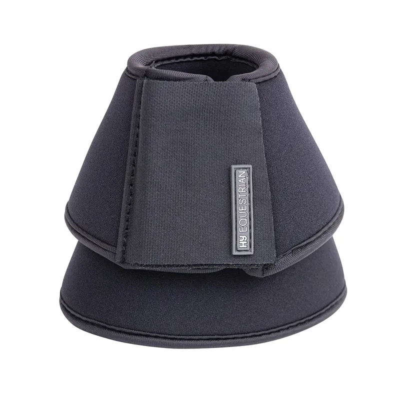 Hy Equestrian Neoprene Over Reach Boot in Black