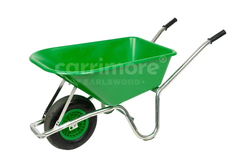 Carrimore Stable Wheelbarrow - Green 120L