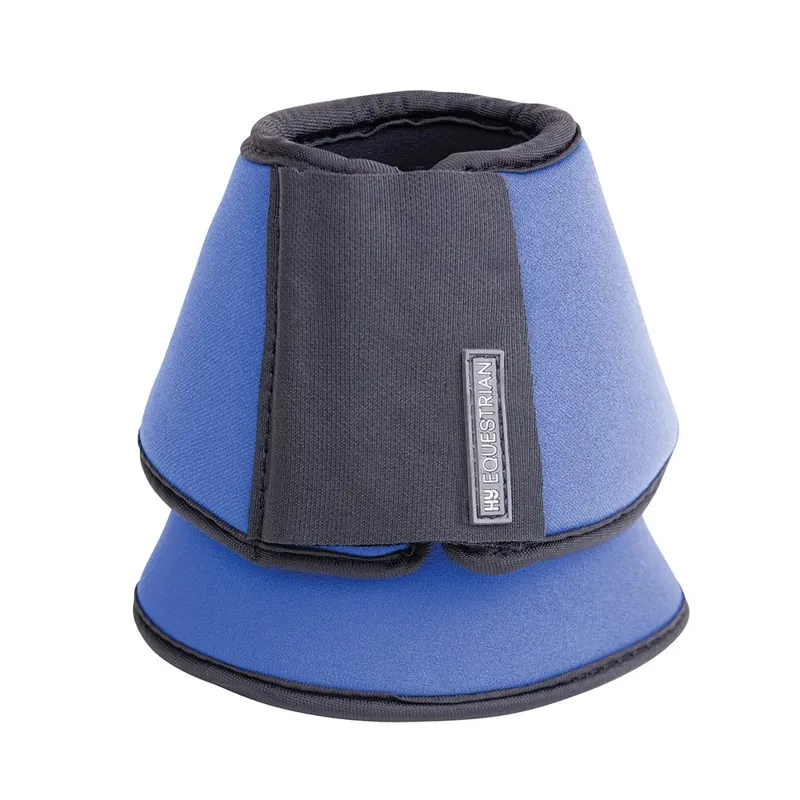 Hy Equestrian Neoprene Over Reach Boot in Blue