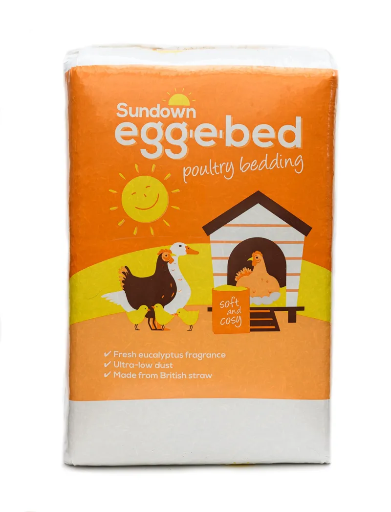 Sundown Egg e Bed Chop Straw Bed 19kg