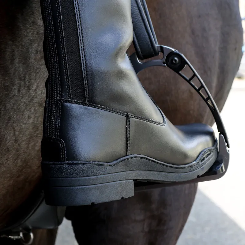 Brogini Modena Vegan Dress Riding Boot in Black  -4