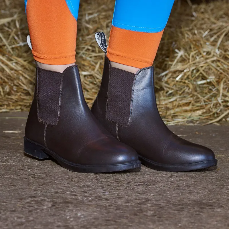 Brogini Pavia Leather Jodphur Boot in Black  -1