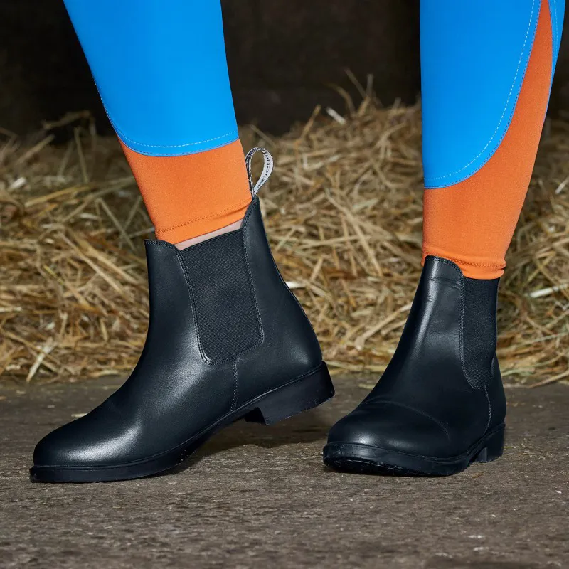 Brogini Pavia Leather Jodphur Boot in Black  -2