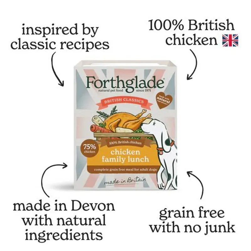 Forthglade Adult British Classic Meal 18x395g-1