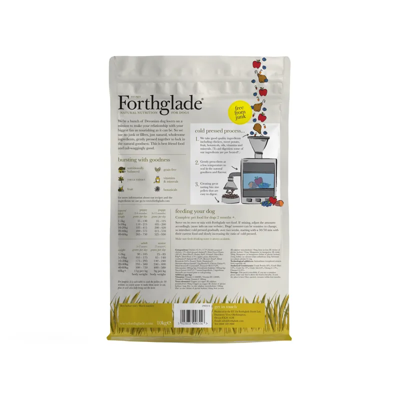 Forthglade Adult Cold Pressed Grain Free 10 kg-1