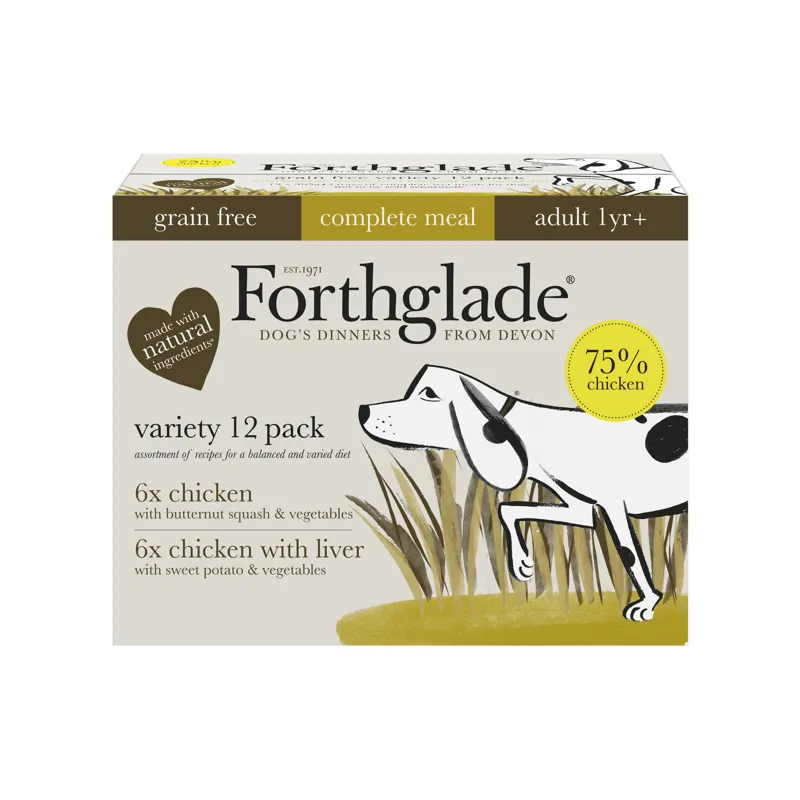 Forthglade Adult Complete Grain Free Duo 12x395g
