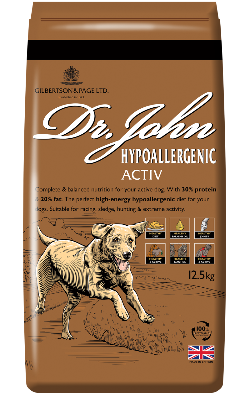 Dr John Hypoallergen Activ 12.5kg