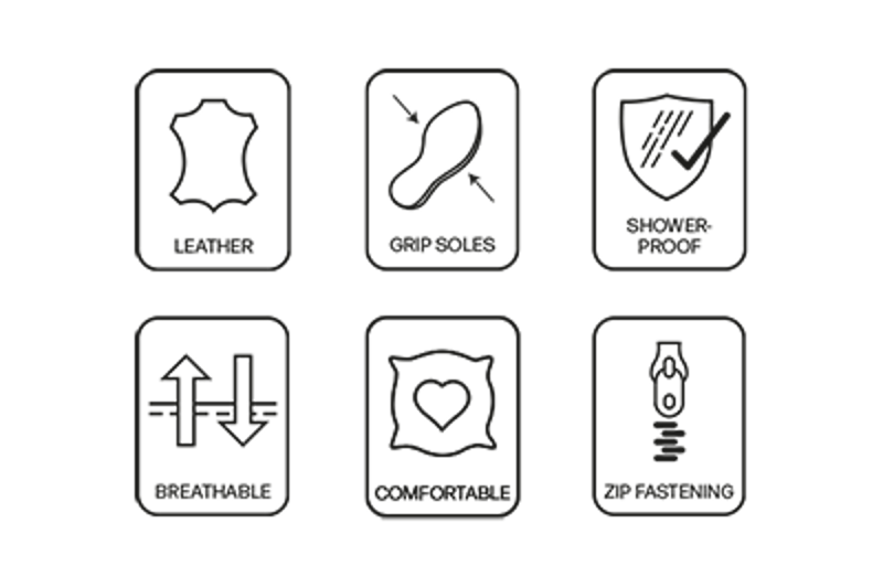 Hy Equestrian Waterford Country Riding Boots in Dark Brown-4