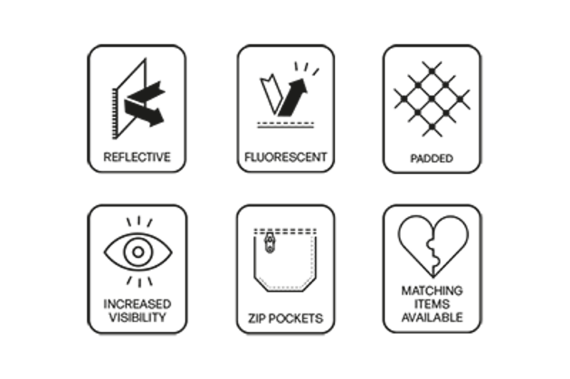 Hy Viz Padded Ladies Gilet in Pink-4