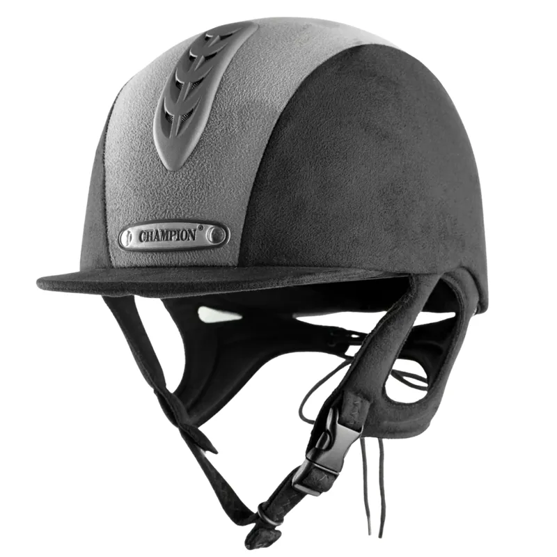 Champion Junior X-Air Plus Riding Hat in Black-3