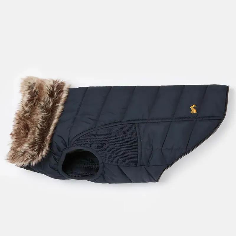 Joules Cherington Dog Coat Black-2