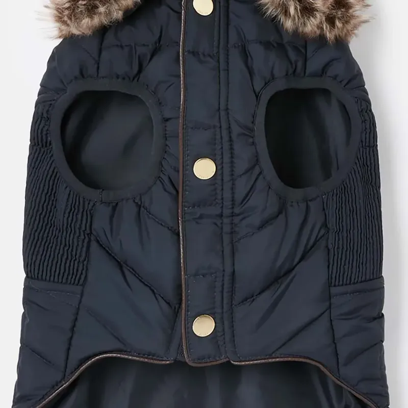 Joules Cherington Dog Coat Black-5