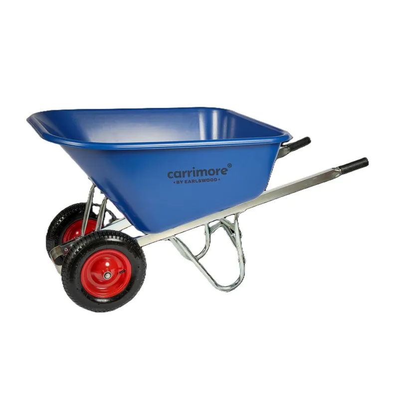 Carrimore Twin Wheel Wheelbarrow 200L-1