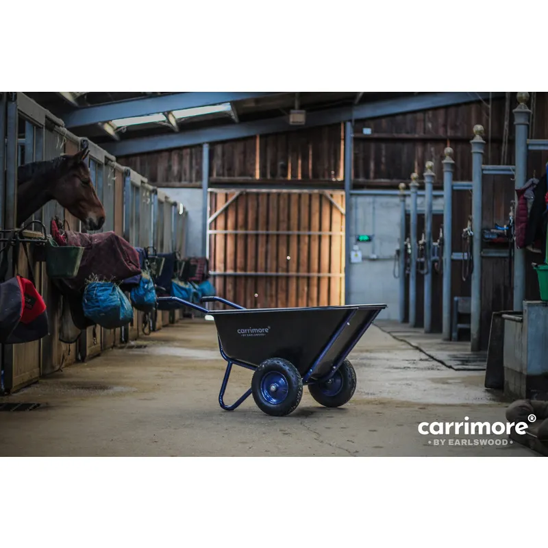 Carrimore King Tipper Wheelbarrow Black 250 L-1