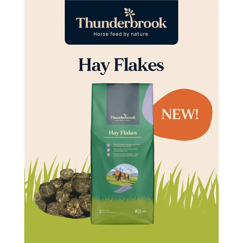 Thunderbrook Equestrian Hay Flakes 20kg-1
