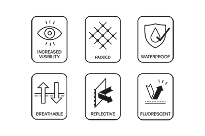 Hy Viz Reflector Waterproof Dog Coat in Yellow-3