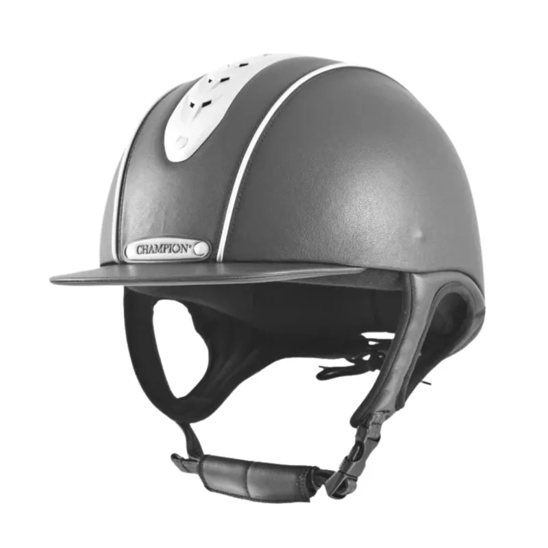 Champion Evolution Pearl Riding Hat in Black-3