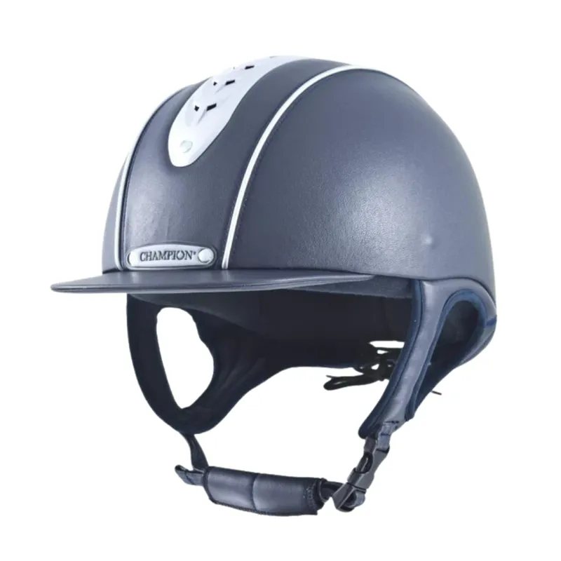 Champion Evolution Pearl Riding Hat in Navy-1