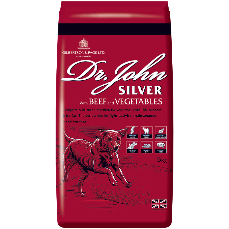 Dr John Silver with Beef 15kg