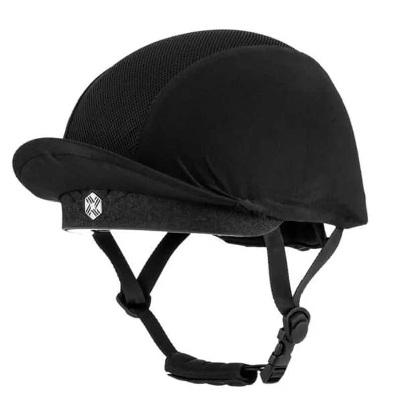 Charles Owen EQx Phoenix Jockey Skull - Black