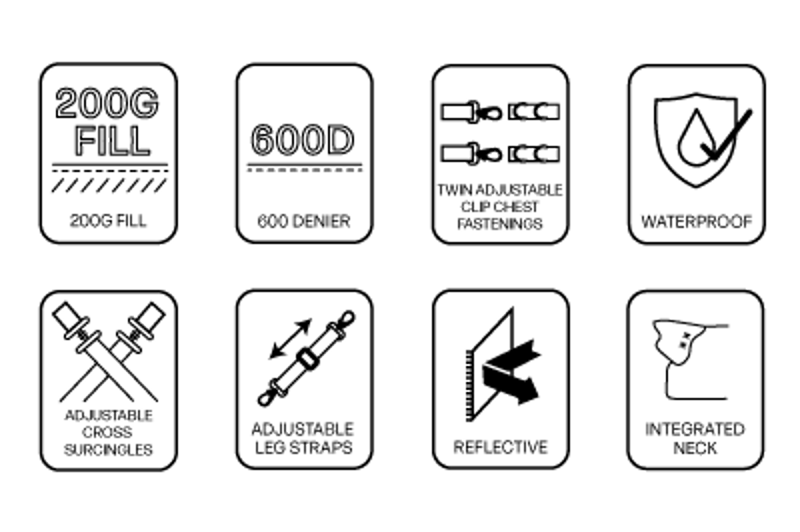 StormX Empra 200 Combi Turnout Rug in Pink-2