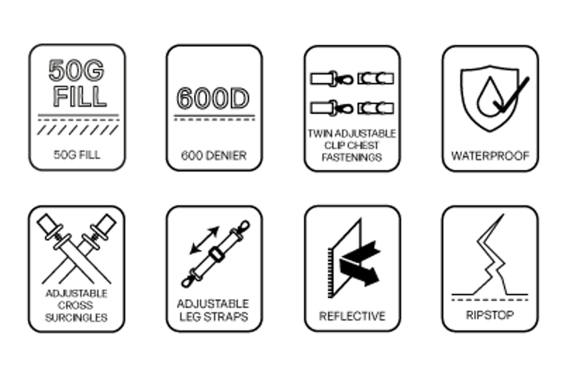 StormX Empra 50 Turnout Rug in Teal-5