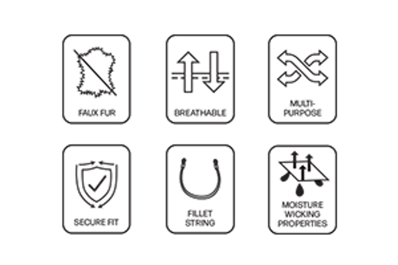 StormX Empra Polar Cushioned Fleece Rug in Grey-4