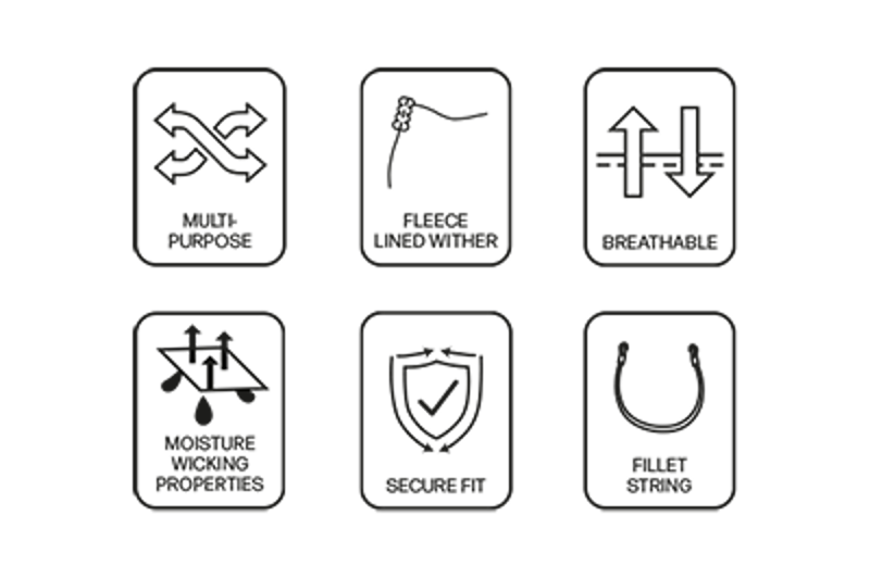 StormX Empra Opulence Fleece Rug - - Navy/Teal-4