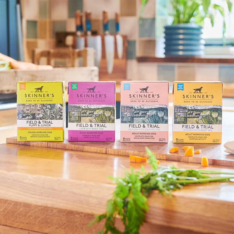 Skinners FandT Adult Grain Free Salmon Wet Food 18x390g-6