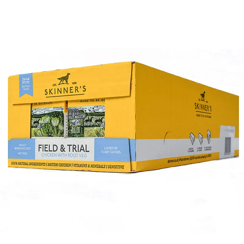 Skinners FandT Adult Grain Free Chicken Wet Food 18x390g