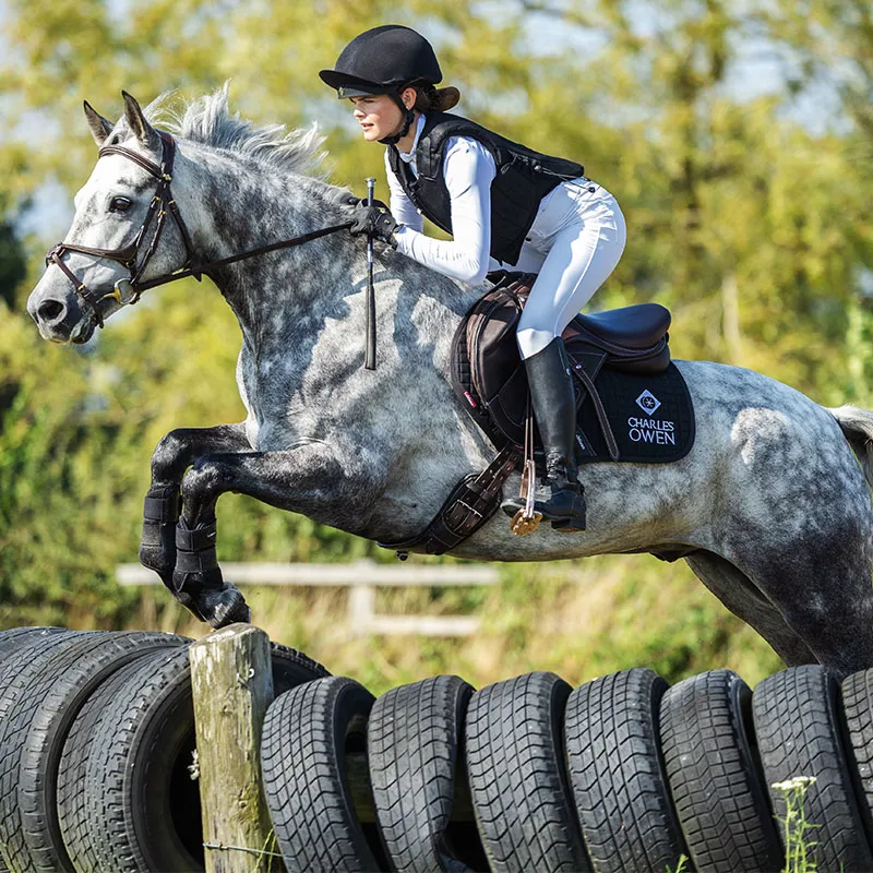 Charles Owen EQx Phoenix Jockey Skull - Black-6